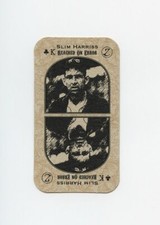 #TN01714 SLIM HARRISS Unissued ZeeBall Baseball Game Card
