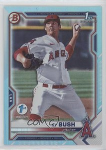 2021 Bowman Draft 1st Edition Sky Blue Foil Ky Bush #BD-149