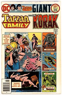 Tarzan Family #62 VF 8.0 1975 Joe Kubert Cover - Image 1 of 2