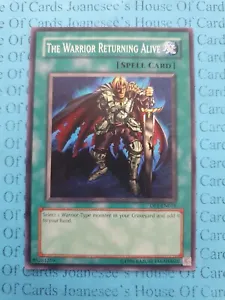 The Warrior Returning Alive DP1-EN016 Common Yu-Gi-Oh Card Unlimited Edition - Picture 1 of 3