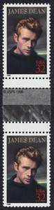#3082 32c James Dean, Horizontal Gutter Pair [2], Mint **ANY 5=FREE SHIPPING** - Picture 1 of 1