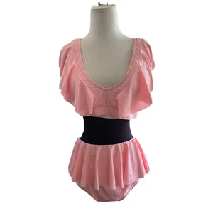 Women’s Shein Plus Size 1XL 2 Two Piece Pink Bathing Suit. - Picture 1 of 4