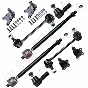 10pc New Front & Rear Suspension Kit Sway Bar for 1998 - 2004 ISUZU	RODEO SPORT