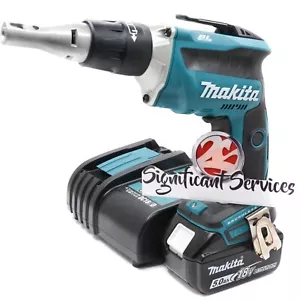 Makita XSF03Z LXT Brushless Li-ion Drywall Screwdriver Push Drive Gun 5.0 Ah Kit - Picture 1 of 9