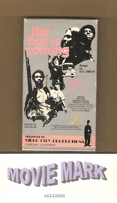 THE BUS IS COMING 1971 Video City Productions blaxploitation vhs ONLY 1 on eBay! - Image 1 of 4