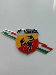 2x FÜR FIAT ABARTH ABZEICHEN LOGO EMBLEM AUFKLEBER GRAFIKAUFKLEBER 500 595... - Bild 1 von 4