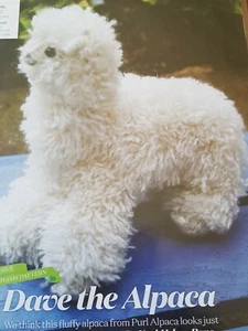 DAVE THE ALPACA -BEAUTIFUL AND FLUFFY - Magazine Pull Out (G) - Picture 1 of 1