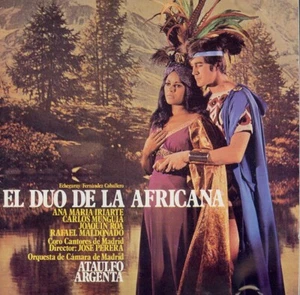 EL DUO DE LA AFRICANA - ORCHESTA DE CAMARA DE MADRID, ATAULFO ARGENTA - Imagen 1 de 2