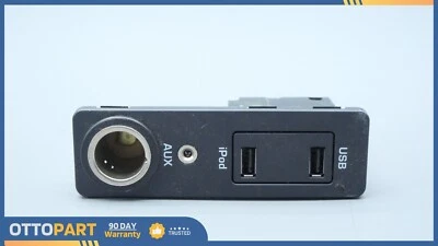 Jaguar X351 XJ XF 2010-2015 consola central embellecedor puerto conector USB 12 V AUX OEM Foto 1 de 4