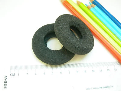 2 Ohrpolster 58 mm z.B. für Kopfhörer Plantronics SupraPlus, Pulsar 590A , 590E