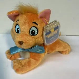 VTG Mattel Disney Aristocrats Toulouse Orange Kitten Star Bean RARE - Picture 1 of 8