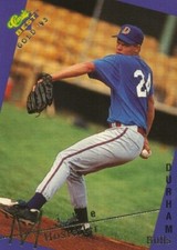 #089 DURHAM BULLS # MIKE HOSTETLER BASEBALL CARD CLASSIC BEST GOLD '93