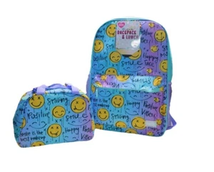 SCHOOL Backpack Girls Love @ First Sight Girls 17" Laptop Lunch Bag - Foto 1 di 5