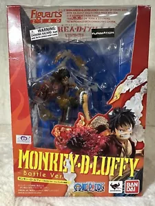 Figuarts ZERO One Piece Monkey D. Luffy Figure Battle Ver. Bandai - Red Hawk MIB - Picture 1 of 7