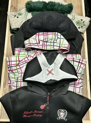 4 im Paket: 1 Skijacke. 1 Reiterjacke. 2 Mäntel. (Größen 164 bis S/36 Mädchen) - Bild 1 von 4