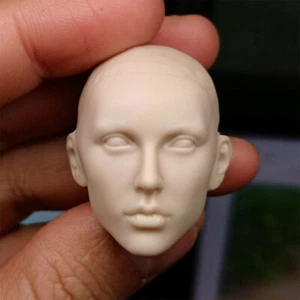 Blank 1/6 Scale Royal Guard The Sex Girl Head Sculpt Unpainted Fit 12" Figure - Picture 1 of 3