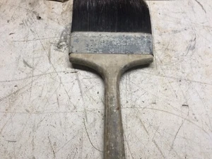 Vintage Rubberset Paint Brush 7” Wide Natural Bristol, 16” Long, 1” Thick, Large - Picture 1 of 12