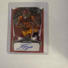 2023 Leaf Draft - Autographs Red #BA-TD2 Travis Dye (AU, RC)