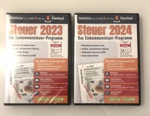 Aldi Steuer 2023 und 2024 Einkommensteuer-Programm CD Neu - Bild 1 von 4