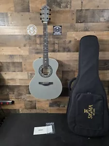 Sigma Grand OM Acoustic-Electric Guitar incl. Softshell Case - Picture 1 of 17