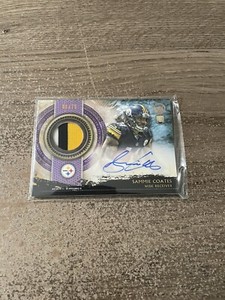 2015 Valor Shield of Honor Strength /75 Sammie Coates RPA Rookie Patch Auto RC