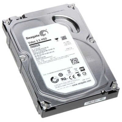 2TB 3.5 HDD SEAGATE VIDEO ST2000VM003-NP 64MB Festplatte SATA III Überwachung PC - Bild 1 von 3