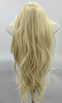 Noble Wig ws/f 6" lace cida Blond Long NWT Cosplay Synthetic Hair Foto 1 de 4