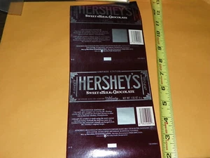 Envoltura Hershey vintage - 1,55 OZ. EDICIÓN VINTAGE 1987- SIN USAR. NO PLEGADO - Imagen 1 de 2