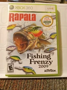 Rapala: Fishing Frenzy 2009 (Xbox 360, 2009) Complete CIB Manual TESTED WORKING - Picture 1 of 4