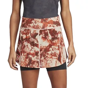 NEW Adidas Women Tennis Paris Match Skirt Wonder Taupe Size Large - Picture 1 of 24