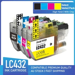 Generic Ink LC-432 for Brother MFC J6540DW J6740DW J6940DW J5340DW J5740DW - Picture 1 of 1