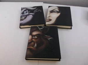Disney’s Villains 3 Hardcover Books Serena Valentino's A Tale Of Sets First Ed. - Picture 1 of 3