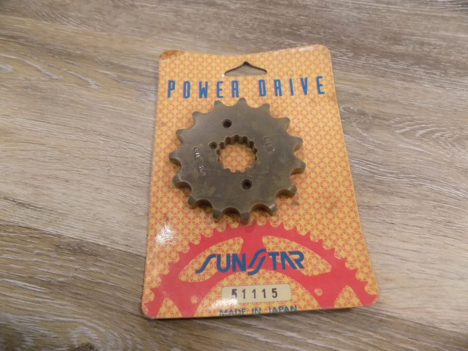New SUNSTAR FRONT SPROCKET / 15T / 51115 - Image 1 of 2