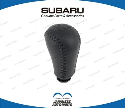 SUBARU GC8 Impreza WRX Genuine 5MT Leather Shift Knob OEM JDM STI - Image 1 of 2