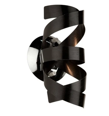 Aplique de pared Artcraft Lighting AC603BK Bel Air negro metálico - *Lote de 2* Foto 1 de 4