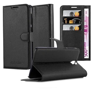 Case for HTC ONE E9 PLUS Protection Book Wallet Phone Cover Magnetic - Picture 1 of 19