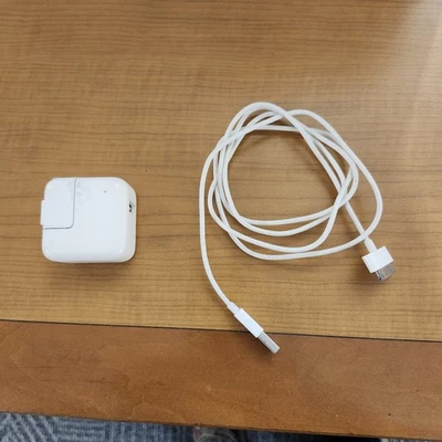 OEM Apple 10w USB Wall Charger Power Adapter 30 Pin Cable for iPad 1 2 3 - Image 1 of 4