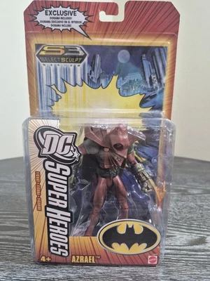 Mattel DC Super Heroes Azrael Figure 2006 Select Sculpt Diorama Sealed - Image 1 of 4