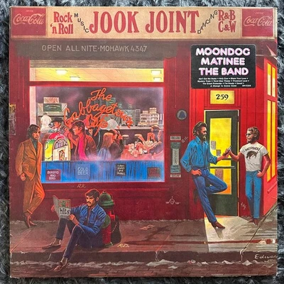 The Band Moondog Matinee Vinyl LP 1973 Capitol Original Poster Cover - Image 1 of 4