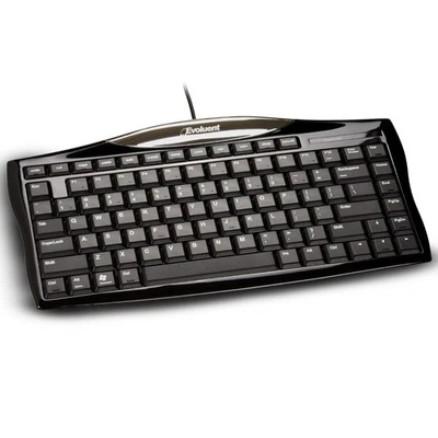 Evoluent Wired Compact Keyboard – Compact Keyboard, Portable Wired Keyboard –... - Image 1 of 4