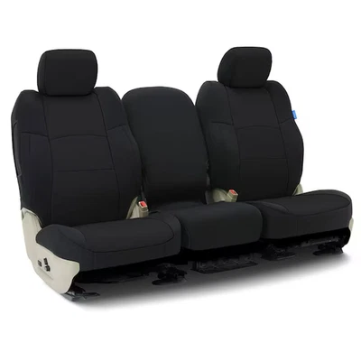 Cubiertas de asiento de neopreno Coverking CSCF1-TT10160 1 fila Toyota negro liso Foto 1 de 4