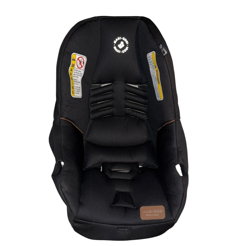Maxi Cosi Mico Luxe Plus Infant Car Seat Seat Fabric Replacement Part Black - Image 1 of 4