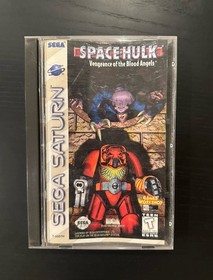 Space Hulk: Vengeance of the Blood Angels (Sega Saturn, 1996) CIB No Reg Card
