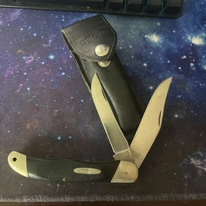 VTG Buck 317 USA Trailblazer 2 Blade Folding Pocket Knife - Picture 1 of 14