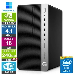 PC Gamer LPG-800G4 i5-8500 4.10GHz 16Go/240Go SSD/RTX 3050 - Photo 1/1