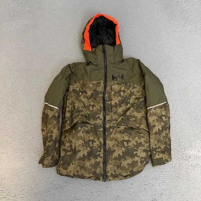 Helly Hansen Jacket Boys Size 152/12 Camo Primaloft Tech Performance - Image 1 of 4