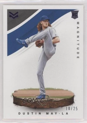 2020 Panini Chronicles Magnitude Purple /25 Dustin May #17 Rookie RC - Image 1 of 2