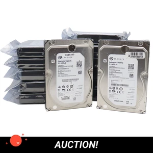 (52TB) 13x Seagate 4TB 7.2K SAS 3.5" HDD VARIOUS BATCH - Afbeelding 1 van 5