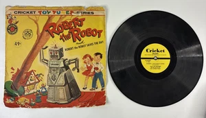 Robert the Robot Saves the Day 10" 78rpm Record 1953 Cricket Records C-70 - Bild 1 von 10