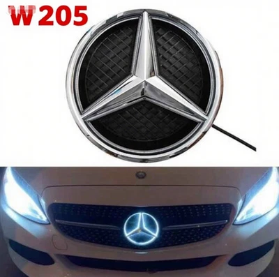 US Front Grille LED Emblem Illuminated Star Badge FitFOR Mercedes Benz W205 W204 - Image 1 of 4